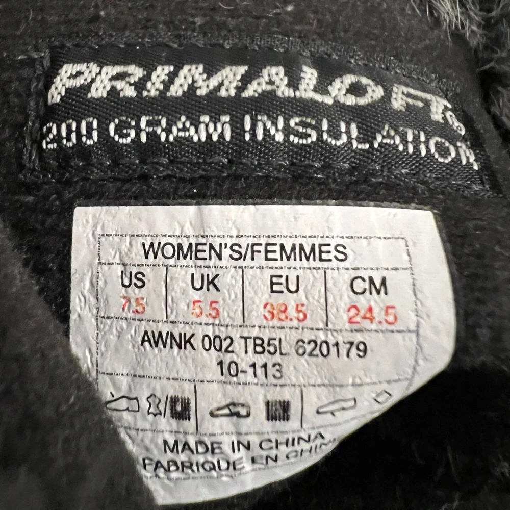 Women’s North Face Dark Suede Size 7.5 Boots - Picture 5 of 6